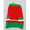 Pet Holiday Doggie Christmas Tree Sweater Size Small Red And