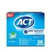 ACT Dry Mouth Lozenges with Xylitol, Soothing Mint, 36 Lozenges