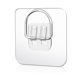 LINGTONG 20 Pack Plate Hangers for The Wall, Premium Adhesive Picture Hangers, Invisible Wall Plate Hanger for Displaying Plates