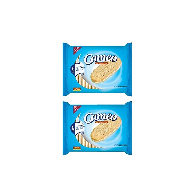 Nabisco Cameo Creme Sandwich Cookies, 13.3 OZ (Pack of 2)