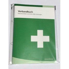 SellerRocket Verbandbuch/Unfallbuch Stand 2025 - DIN A5 + doppelte Seitenanzahl GRÜN - DSGVO konform - für Gewerbe, Arbeit und Erste-Hilfe-Maßnahmen