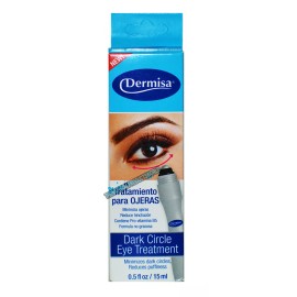 Dermisa Roll On TRATAMIENTO PARA OJERAS, Dark Circle Eye Treatment 15 Ml