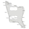 Guitar Anatomy Jazzmaster Pickguard Scratch Plate Fits Fender USA -