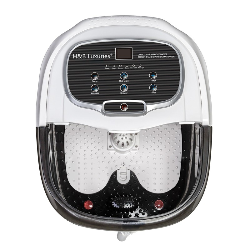 Foot Spa Massager with Heat for Stress Relief, Feet Bath