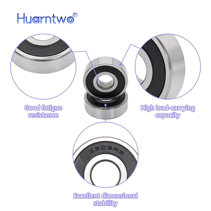 Huarntwo 6302-2RS Replacement Ball Bearing for DeWalt DW708, DW716, DW717,