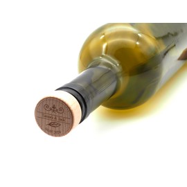Weinkorken aus Holz personalisiert | individuell, graviert, Gravur | Weinflasche Korken Verschluss | Hochzeit, Geschenk, Mitbringsel, Deko, Box