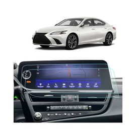 2022 2223 2024 2025 Lexus ES Screen Protector - (2PCS)For ES250/ES350/ES300h 12.3Inch Touchscreen Cover, 2025 ES250/ES350/ES300h Accessories Navigation HD Transparent Nano Film Anti-Fingerprints