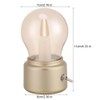 Creative Retro LED Night Light USB Rechargeable Night Light Gold