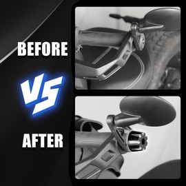 Billet Aluminum Handlebar End Caps for The Can-Am Ryker Anti-Vibration Handlebar End Weights Bar End Caps Fit for Can Am Ryker 600 900 Rally Edition Sport Ace 2019-2025 (Black)