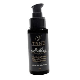 TBNC Tattoo Soothing Gel, Fast-Absorbing Formula, Cooling Relief, Fragrance-Free
