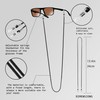 VOOGLASS Glasses Strap,Securely Keep Your Eyeglasses Around Your Neck, Practical