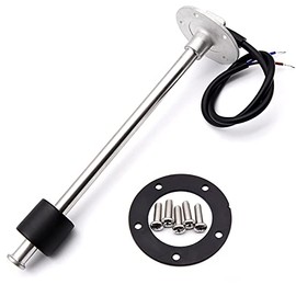 ARTILAURA ARTILAURA 0-190 ohm Fuel Sending Unit 10"(250mm) Stainless Steel Water Fuel Gas Tank Level Sender for Boat Marine AUTO Car Truck Vehicle