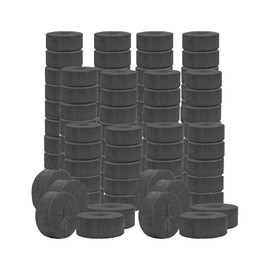 SUCOHANS 200 Pack Cloning Collars Inserts Premium Grade Foam, Cloner Collars, Better Than Neoprene for Hydroponics Plant Germination in DIY Cloner & Clone Machines, Fits 2 Inch Net Cups (Black)