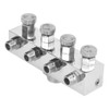 Airbrush Air Hose Quick Release Coupler, Multi-function Adjustable Aluminium Air