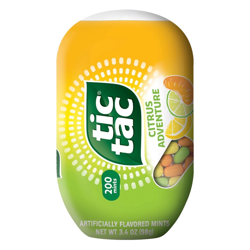 Tic Tac Citrus Adventure Mints, Bulk 8 Pack, Mints On