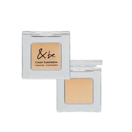 &be &be Cream Eye Shadow/Solid Color Eye Shadow Cream Type, Moisturizing, 0.07 oz (2.0 g) (Champagne Gold)