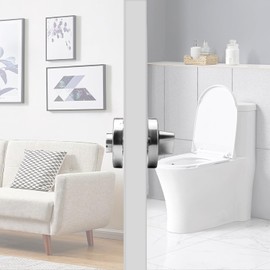 HENGBIRD Toilet Rosette with Occupied Display Stainless Steel Rosette Set Door Fitting Toilet Door Fitting Stainless Steel Bathroom