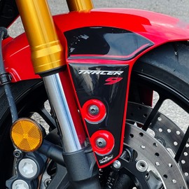 Resin Bike Motorcycle 3D Stickers Compatible with Yamaha Tracer 9-9 GT - 9 GT+ 2021-2025. Fender Protection Motorcycle. Resin Sticker Compatible with: - Gadget Moto