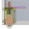Sliding Mirror Door Rollers Assembly Fit Contractors Part #W8020, 1-1/2"