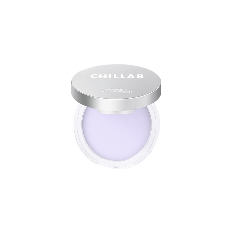 Chillab Polvo Compacto Lavanda (Morado), Matificante 10g