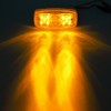Partsam 10x Double Bubble Bullseye LED Marker Light, [DOT Approved]