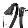 MISYNLON 100W USB C 3.1 Extension Panel Mount Adapter Cable