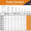 mankk 305 Pcs Wire Ferrules Kits Silver Plated Copper Crimp