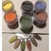 generico coleccion de polvos acrilicos cambian de color y brillan