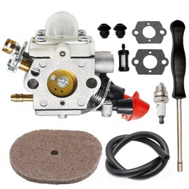 Hoypeyfiy Carburetor Kit 41441200608 Replacement for Stihl C1M-S267A FC56 FC70 FS40 FS56 FS70 FS40C FS50C FS56C FS70C HT56 HT56C KM56 KM56C KN56 Trimmer Weed Eater Carb