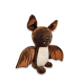 PLUSHOLOGY Squishy Bat Stuffed Animal; Ultra Soft and Cuddly Plush Toy for Kids 3 Years Old to Adults; Child-Safe Embroidered Eyes adds a Unique Aesthetic; (6" Tall)