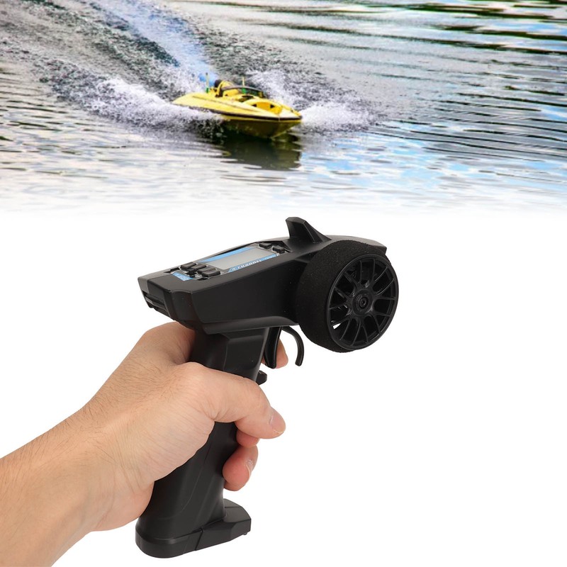 2.4G 4CH RC Remote and Receiver Controller LCD Display RC