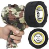 BUYSIGHT Rechargeable Spotlight Flashlight Floodlight,1000000 Lumen Hand held Spot Lights