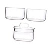 Mobestech 1Set Food Fresh Keeping Bowl Storage Containers for Salad