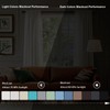 DWCN Grey Curtains for Small Window, Bedroom, Living Room, Kitchen,