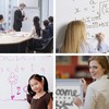 maxtek Easel White Board - Magnetic Tripod Whiteboard Portable Dry