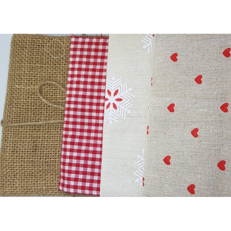 Assorted Fat Quarters: Christmas - 4pk