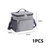 1 Piece Aluminum Foil Insulated Bag, Leakproof Lunch Box Bag,