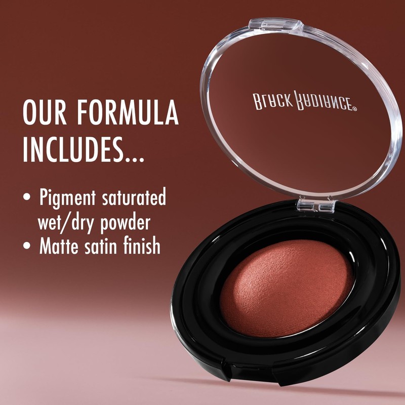 Black Radiance Artisan Color Baked Blush 8306 Toasted Almond, .1