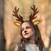 Women's Deer Headband, Deer Antlers Horns, Deer Ears, Reindeer Headband,