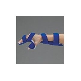 North Coast Medical LMB Air-Soft Resting Hand Splint, DR, Size: L, Right