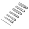 7Pcs Annular Cutter 3 Flute Mag Drill Bit Carbide Steel