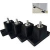 Hsthe Sea 4 pcs Air Conditioner Mounting Rubber Pads Bracket