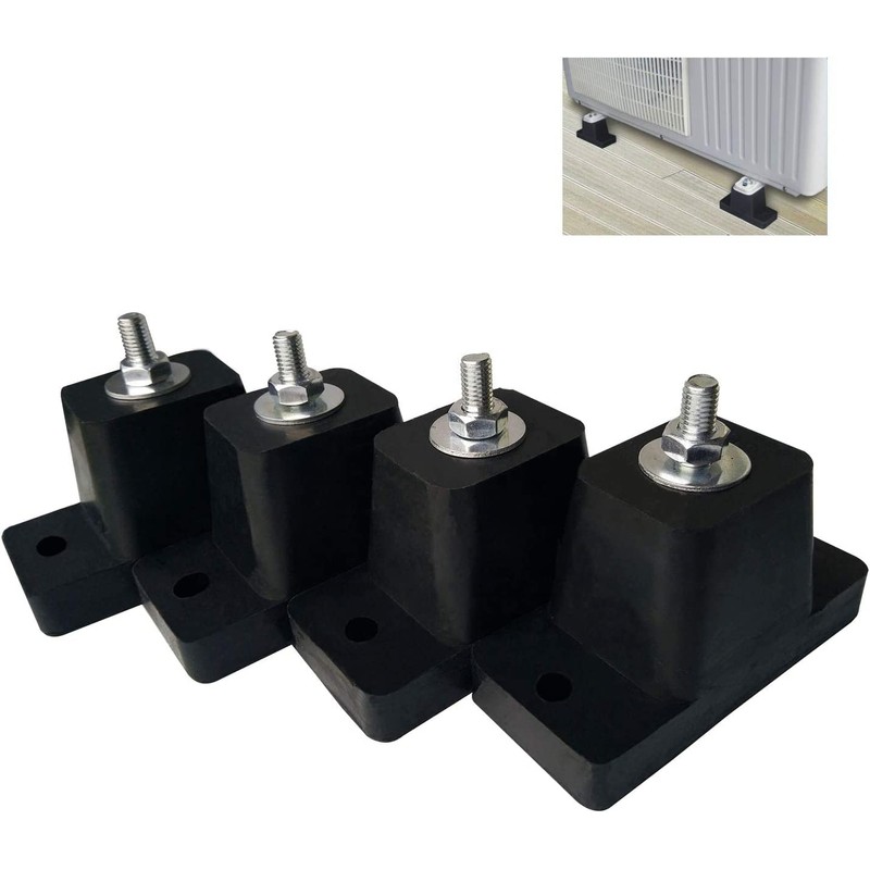 Hsthe Sea 4 pcs Air Conditioner Mounting Rubber Pads Bracket