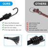 18 Inch Bungee Straps Heavy Duty Bungee Cords with Hooks