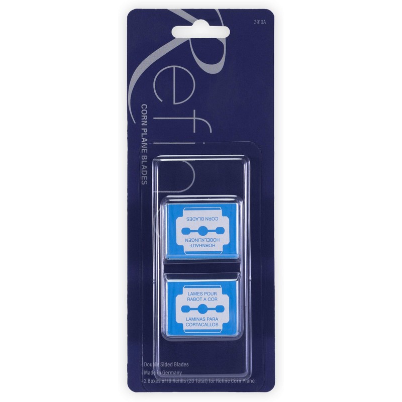 REFINE - Germany - Corn Plane Blades, Double-Edge Razor Blades,