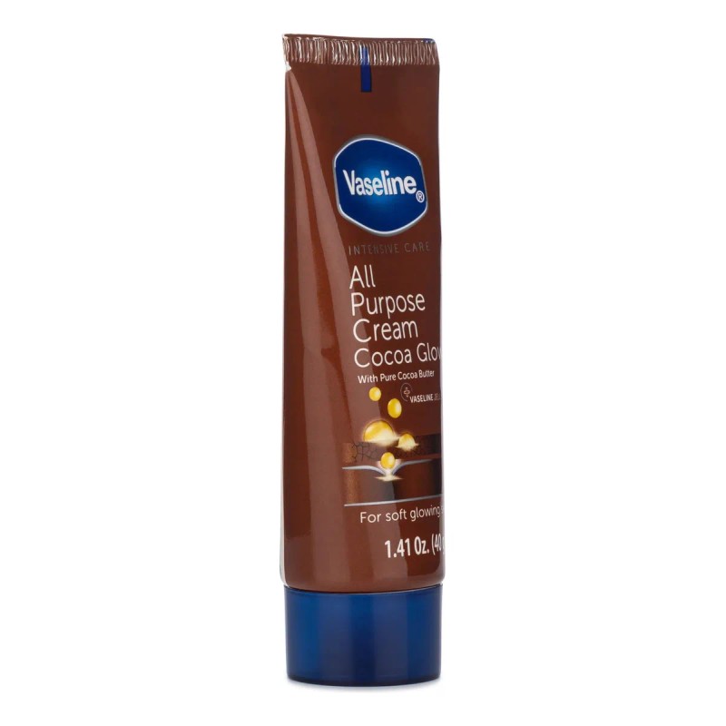 Crema Multiuso Vaseline Cocoa Glow 6 Tubos 40 G Cada