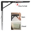 Sumnacon 2 Pcs 20 Inch Sturdy Folding Shelf Brackets -
