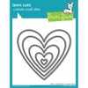 Lawn Fawn Die Cuts - Heart Stackables