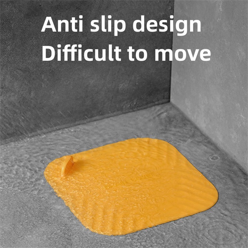 MAOYONG Shower Drain Cover Tub Stopper - Square Silicone Floor