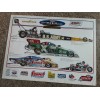 NHRA Vintage 2006 NHRA Powerade Champions Poster John Force Schumacher